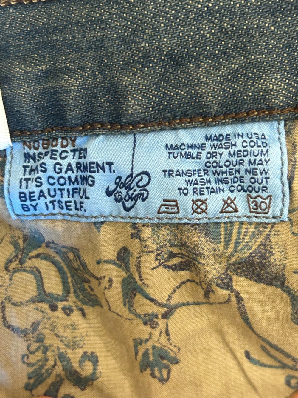 Goldsign Passion Medium Blue Flare Jeans-Vintage-Still original coloring! - Picture 10 of 11